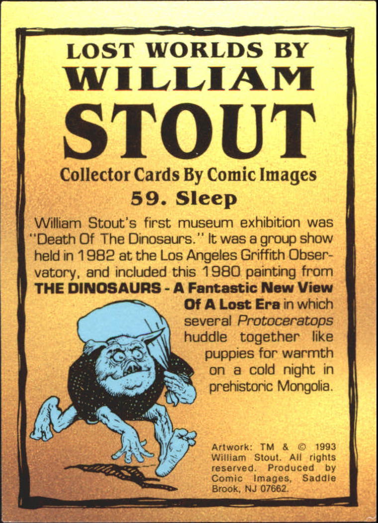 A1255- 1993 Lost Worlds by William Stout +Inserts -You Pick- 15+ FREE US SHIP - Picture 119 of 183
