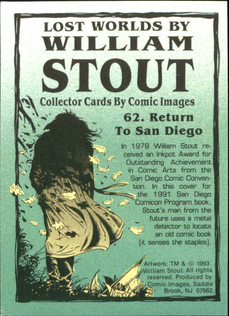 A1255- 1993 Lost Worlds by William Stout +Inserts -You Pick- 15+ FREE US SHIP - Picture 125 of 183