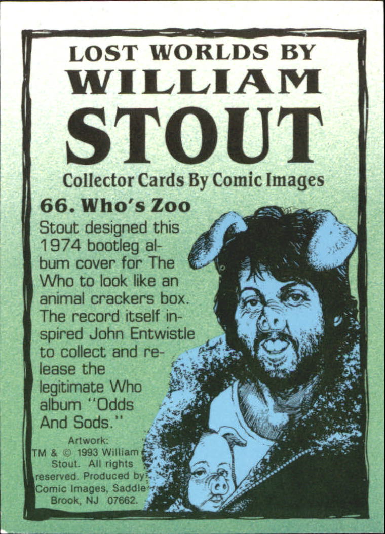 A1255- 1993 Lost Worlds by William Stout +Inserts -You Pick- 15+ FREE US SHIP - Picture 133 of 183