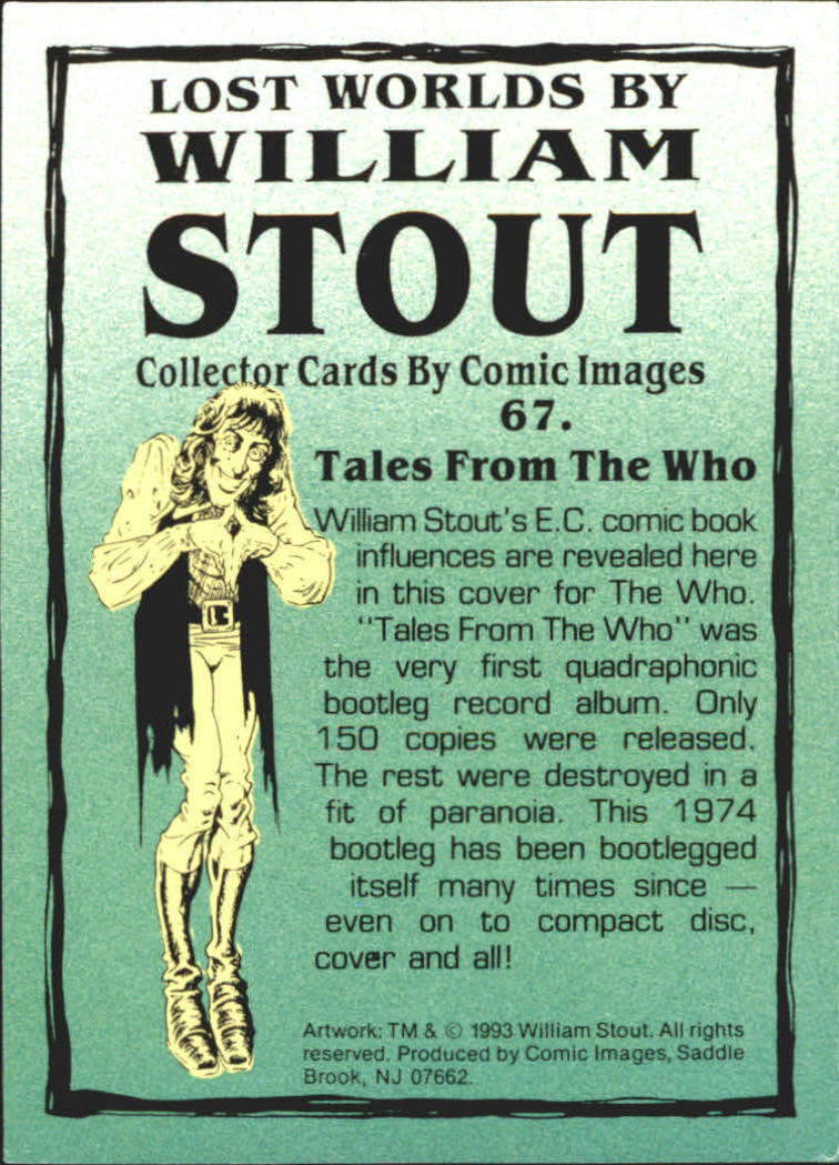 A1255- 1993 Lost Worlds by William Stout +Inserts -You Pick- 15+ FREE US SHIP - Picture 135 of 183
