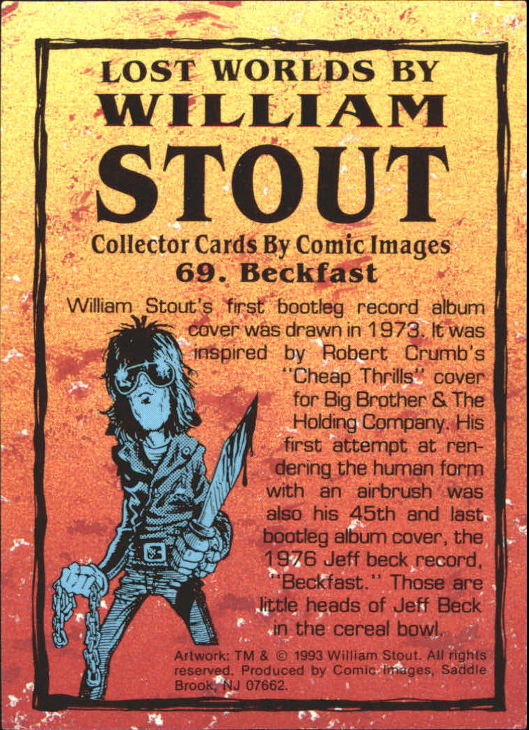 A1255- 1993 Lost Worlds by William Stout +Inserts -You Pick- 15+ FREE US SHIP - Picture 139 of 183