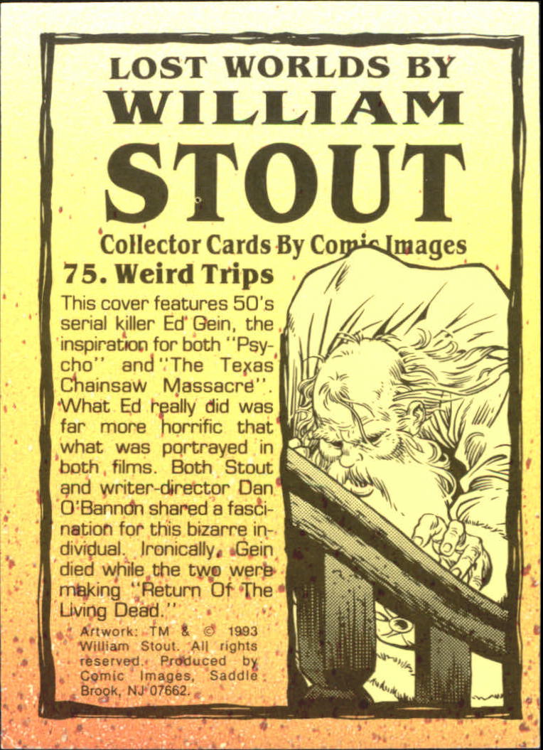 A1255- 1993 Lost Worlds by William Stout +Inserts -You Pick- 15+ FREE US SHIP - Picture 151 of 183