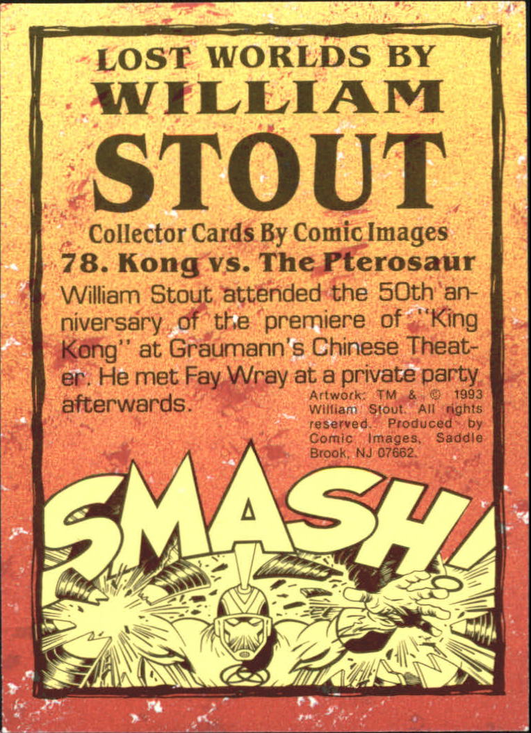 A1255- 1993 Lost Worlds by William Stout +Inserts -You Pick- 15+ FREE US SHIP - Picture 157 of 183