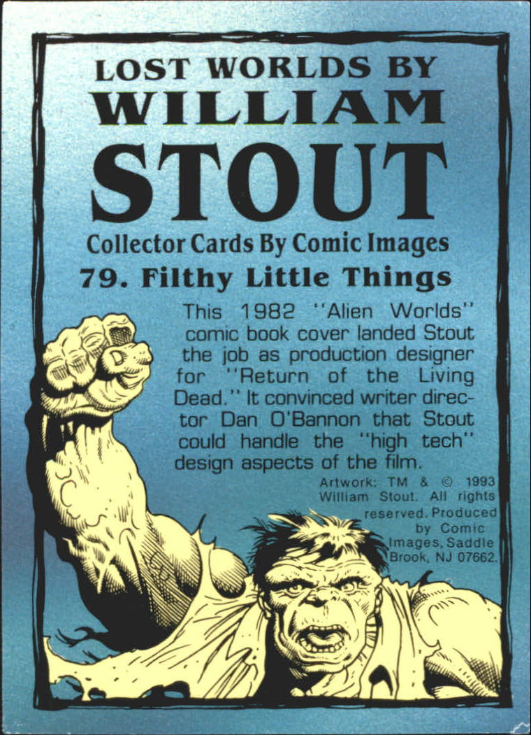 A1255- 1993 Lost Worlds by William Stout +Inserts -You Pick- 15+ FREE US SHIP - Picture 159 of 183