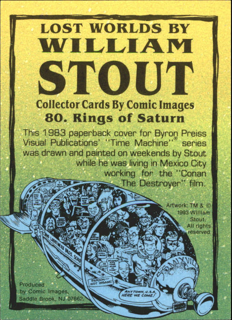 A1255- 1993 Lost Worlds by William Stout +Inserts -You Pick- 15+ FREE US SHIP - Picture 161 of 183