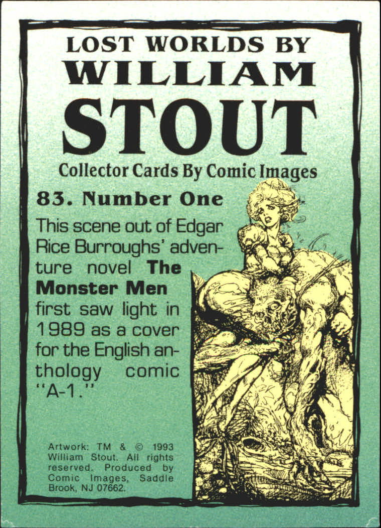 A1255- 1993 Lost Worlds by William Stout +Inserts -You Pick- 15+ FREE US SHIP - Picture 167 of 183