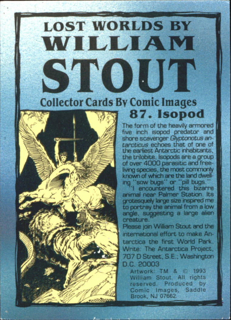A1255- 1993 Lost Worlds by William Stout +Inserts -You Pick- 15+ FREE US SHIP - Picture 175 of 183