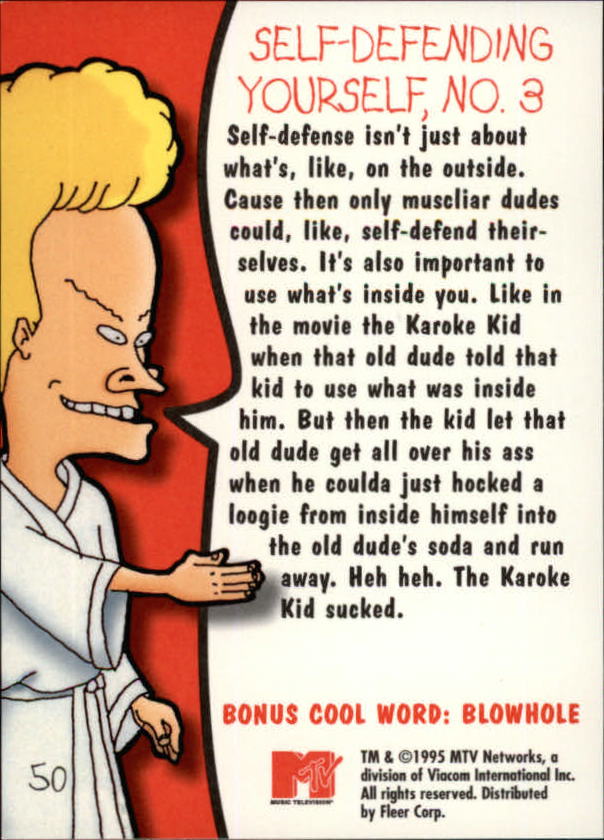 1995 MTV Animation 50 The Loogie Hock NMMT Jim & Steve's Sportscard Shop Beckett Marketplace