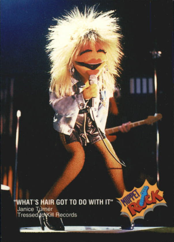 1993 Cardz Jim Henson's Muppet Trading Cards #2 Janice