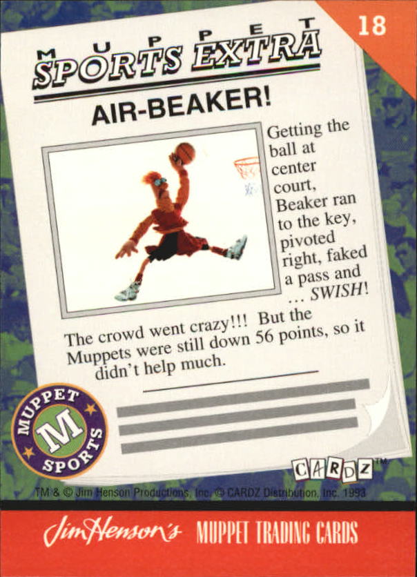 Sports Card Back