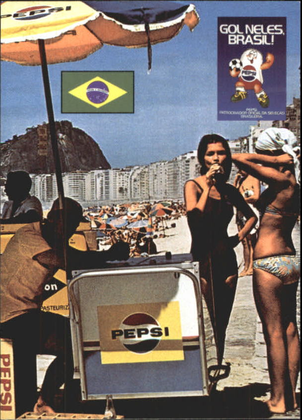 2000 Dart FlipCards Pepsi Around the Globe #5 Brazil