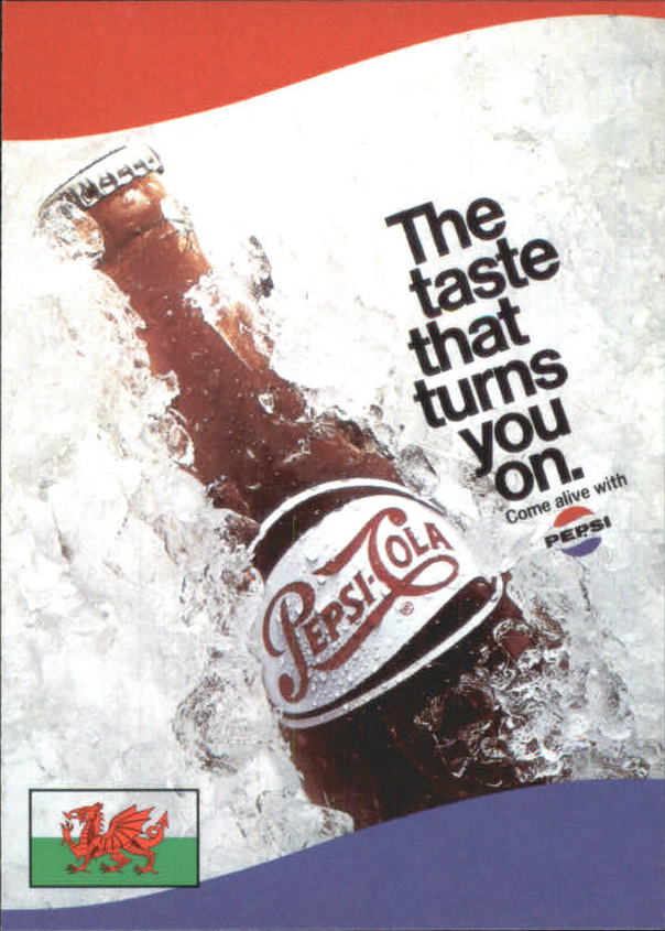 2000 Dart FlipCards Pepsi Around the Globe #71 Wales