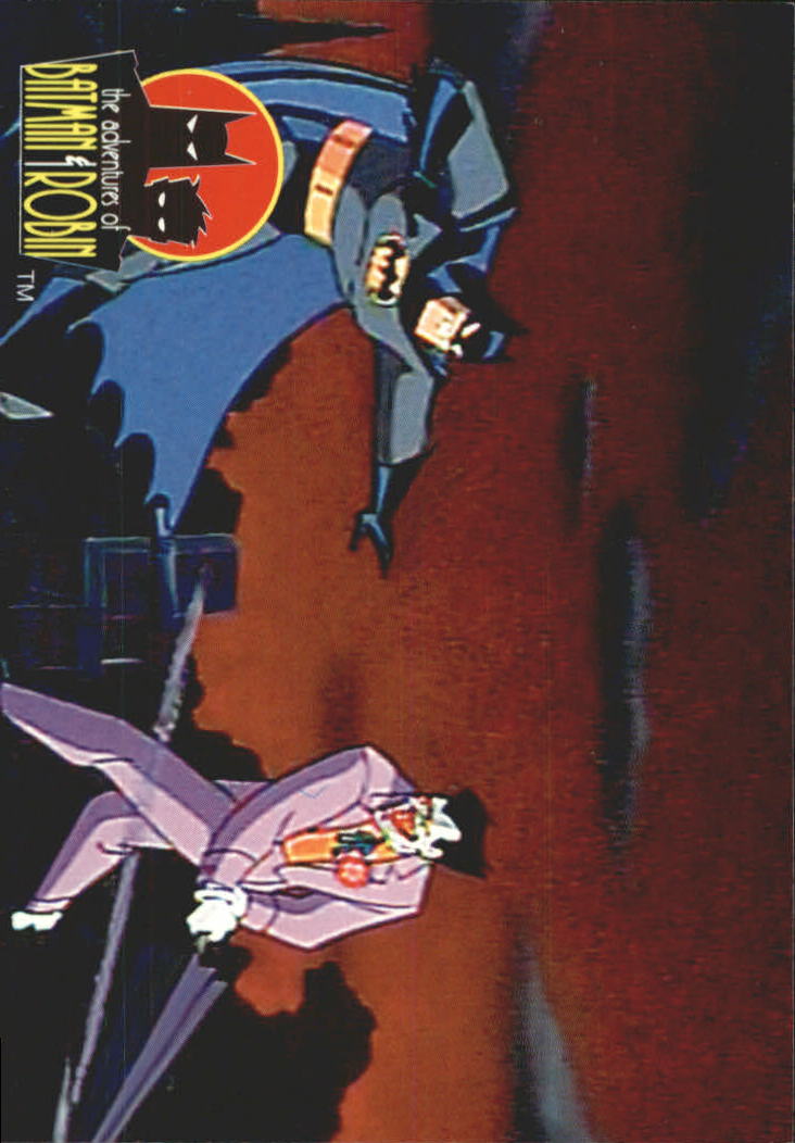 1995 SkyBox Adventures of Batman and Robin #78 Crime File #572 Harlequinade