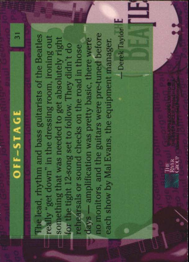 Beatles Collection (1993 The River Group) "Main Set" Cards - Picture 29 of 113