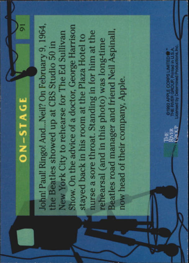 Beatles Collection (1993 The River Group) "Main Set" Cards - Picture 57 of 113