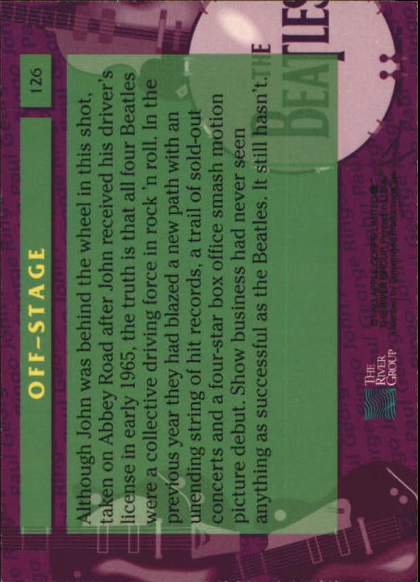 Beatles Collection (1993 The River Group) "Main Set" Cards - Picture 73 of 113