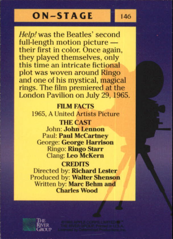 Beatles Collection (1993 The River Group) "Main Set" Cards - Picture 83 of 113