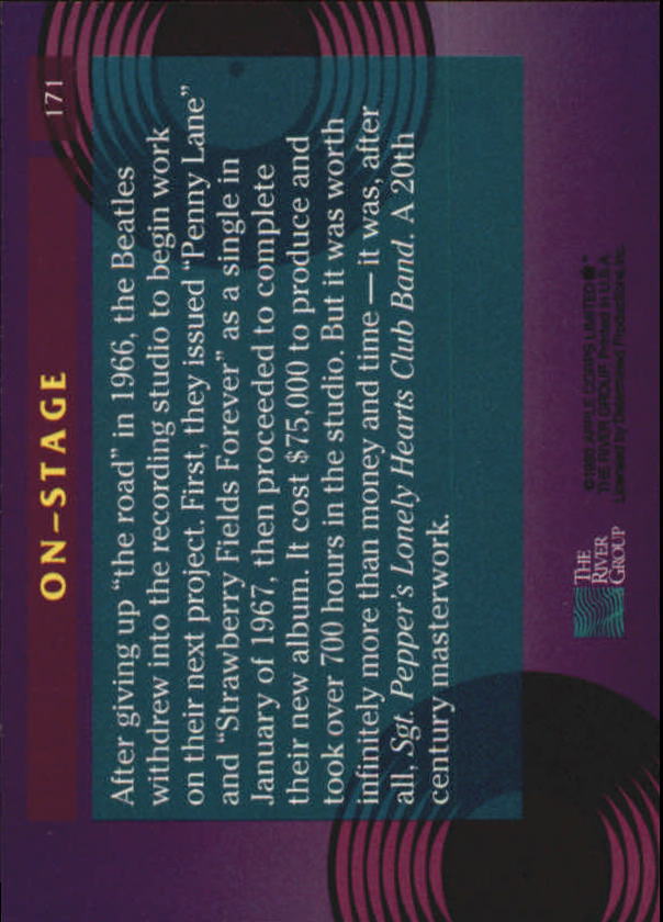 Beatles Collection (1993 The River Group) "Main Set" Cards - Picture 93 of 113