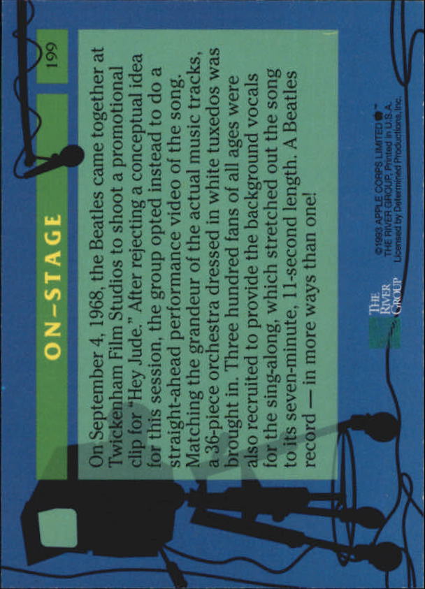 Beatles Collection (1993 The River Group) "Main Set" Cards - Picture 109 of 113