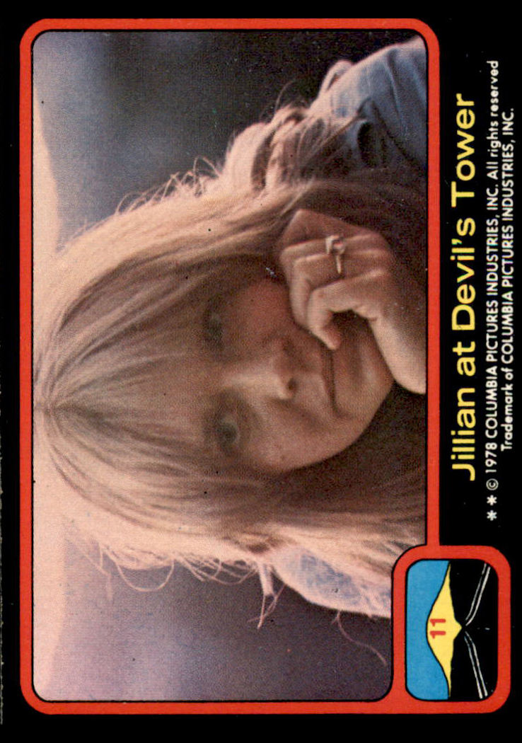 1978 Topps Close Encounters of the Third Kind #11 Jillian at Devil's Tower