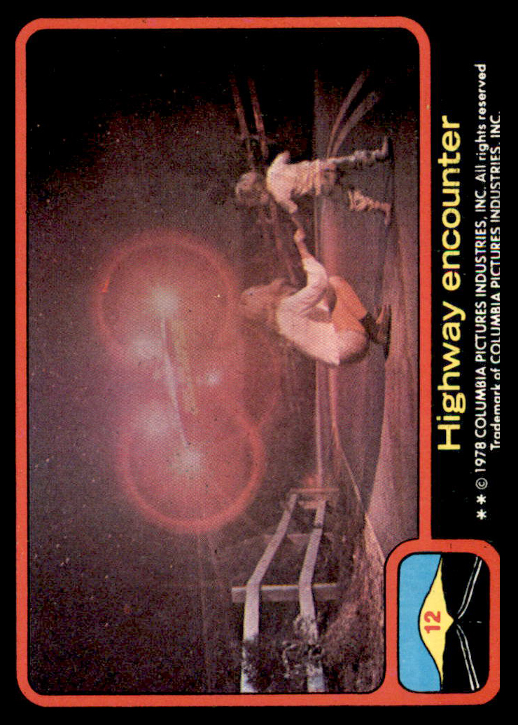 1978 Topps Close Encounters of the Third Kind #12 Highway Encounter