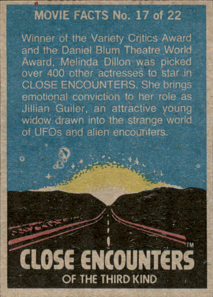 1978 Topps Close Encounters of the Third Kind #21 Scout Ships Arrive back image