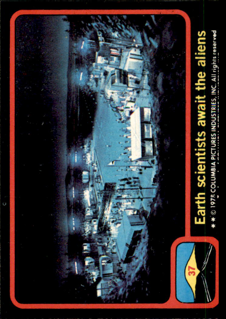 1978 Topps Close Encounters of the Third Kind #37 Earth Scientists Await the Aliens