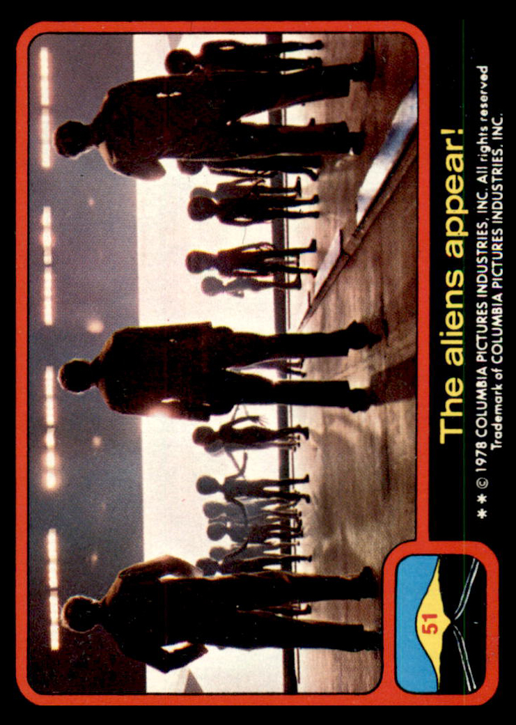 1978 Topps Close Encounters of the Third Kind #51 The Aliens Appear