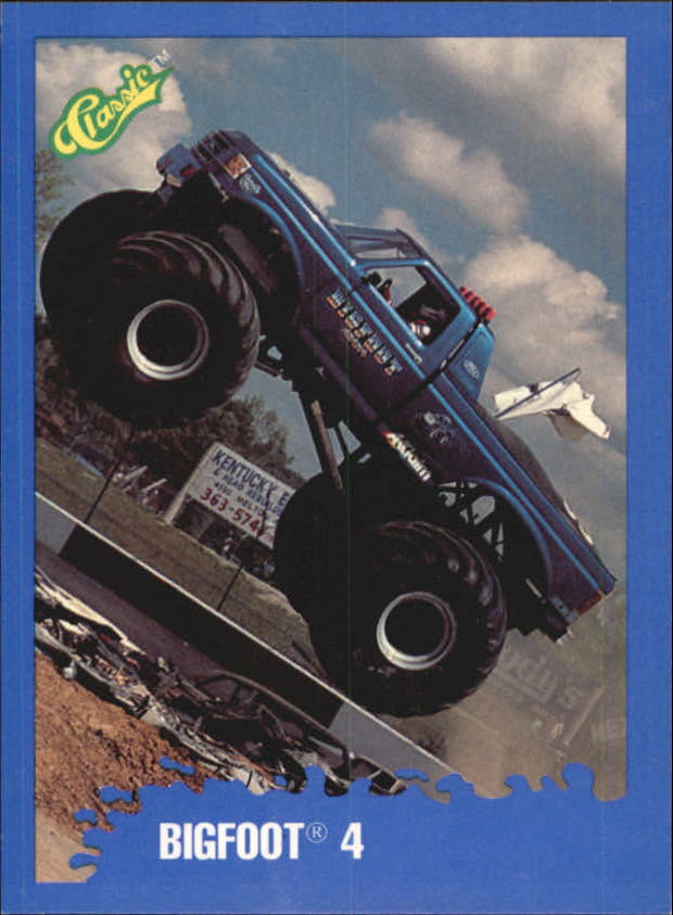 1990 Classic Monster Trucks #81 Bigfoot 4