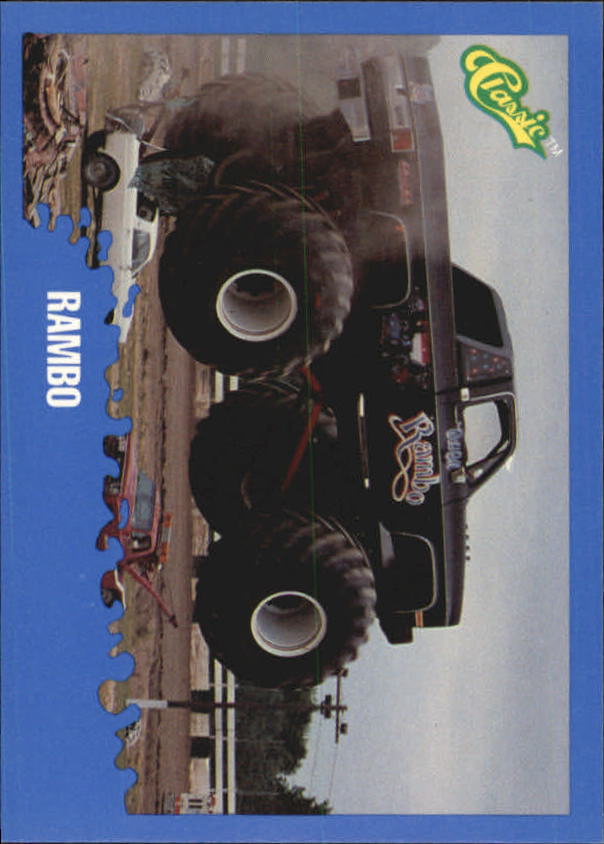 1990 Classic Monster Trucks #105 Rambo