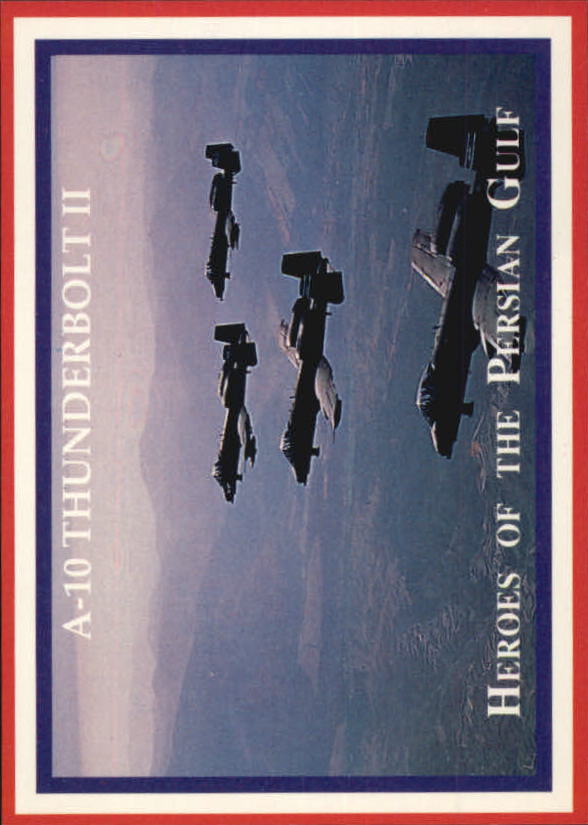 1991 Lime Rock Heroes of the Persian Gulf #14 A-10 Thunderbolt II