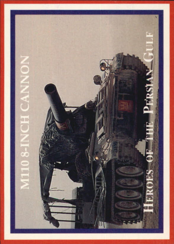 1991 Lime Rock Heroes of the Persian Gulf #50 M110 8-Inch Cannon