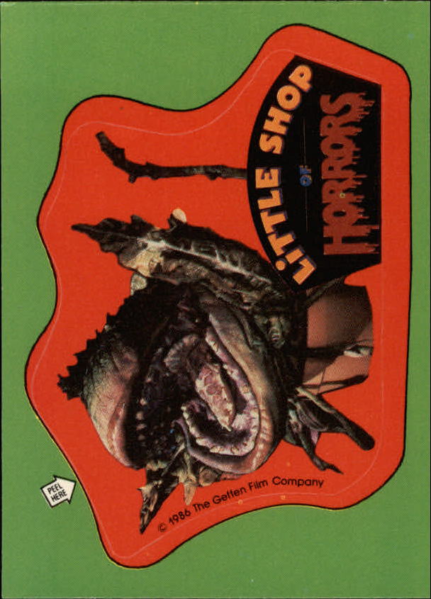 1986 Topps Little Shop of Horrors #3 And this terrifying enemy
