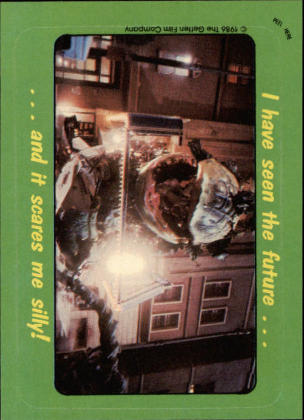 1986 Topps Little Shop of Horrors #39 I have seen the future