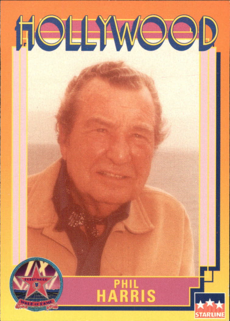 1991 Starline Hollywood Walk Of Fame 134 Phil Harris Nm Mt