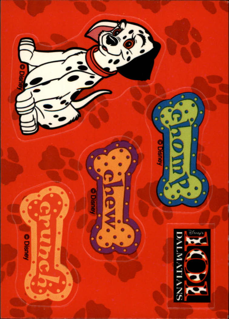 1996 SkyBox 101 Dalmatians #71 Chomp, chew, crunch