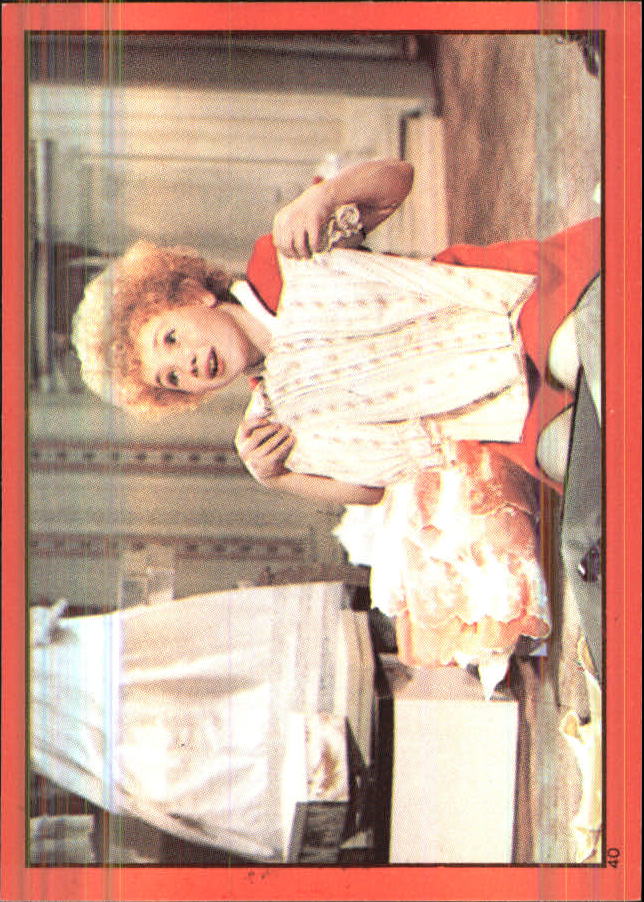 1981 Panini Annie Album Stickers #39 Sticker 39