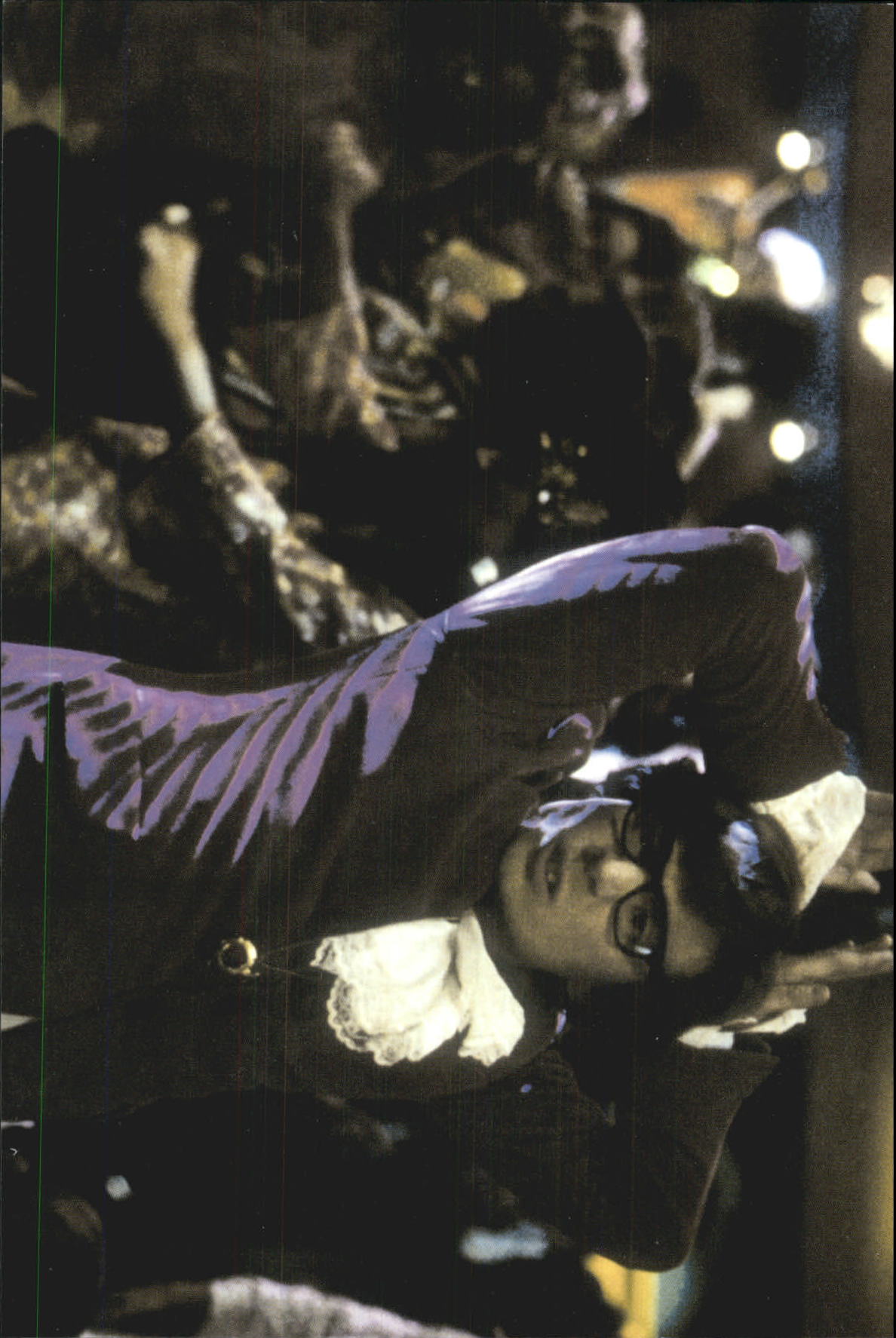 1999 Panini Austin Powers Photocards #10 Austin in purple dances