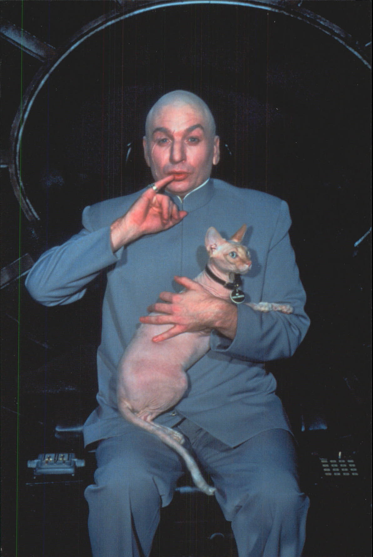 1999 Austin Powers Photocards #16 Dr. Evil and cat | eBay