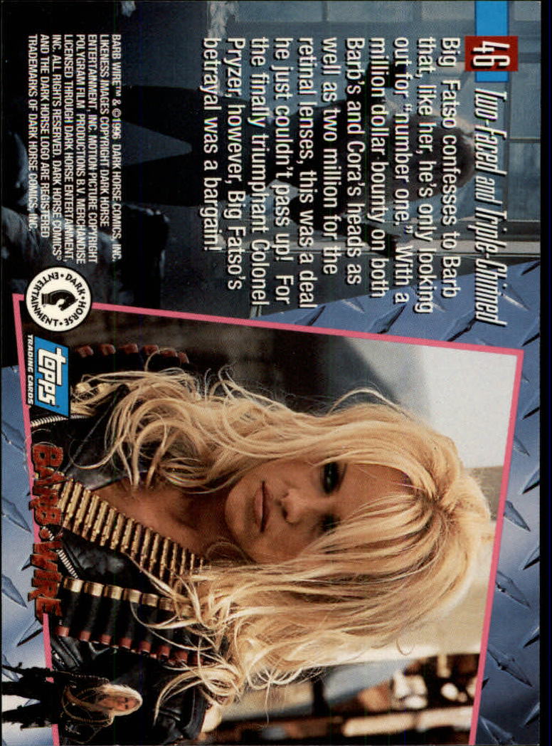 A4324- 1996 Barb Wire Collectible Card #s 1-72 -You Pick- 15+ FREE US SHIP