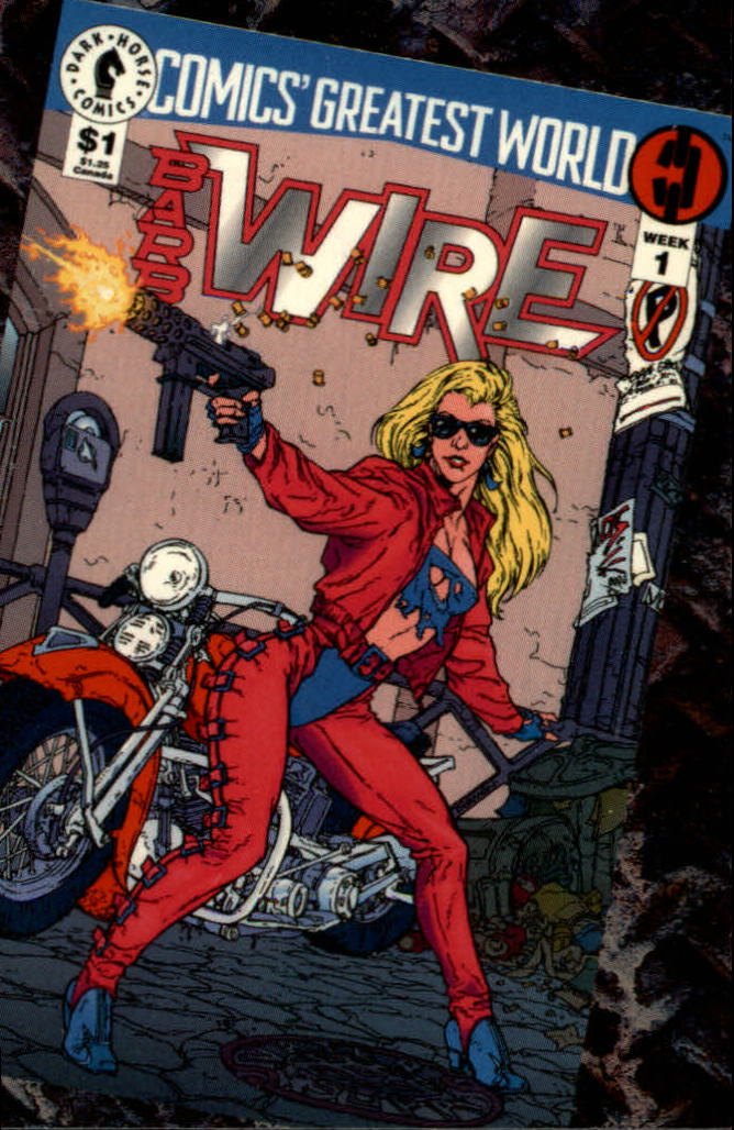 A4324- 1996 Barb Wire Collectible Card #s 1-72 -You Pick- 15+ FREE US SHIP