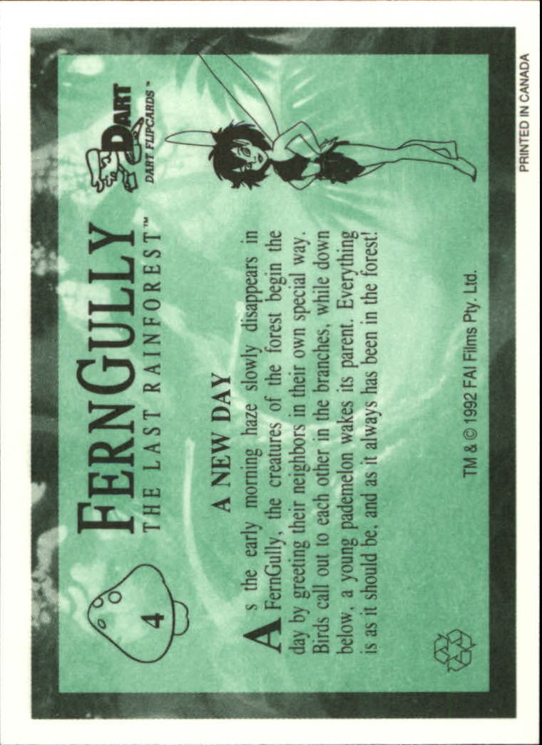Tarjeta FernGully B6748- 1992 Dart Flipcards #s 1-100 -Tú eliges- 15+ ENVÍO GRATUITO A EE. UU. - Imagen 9 de 201