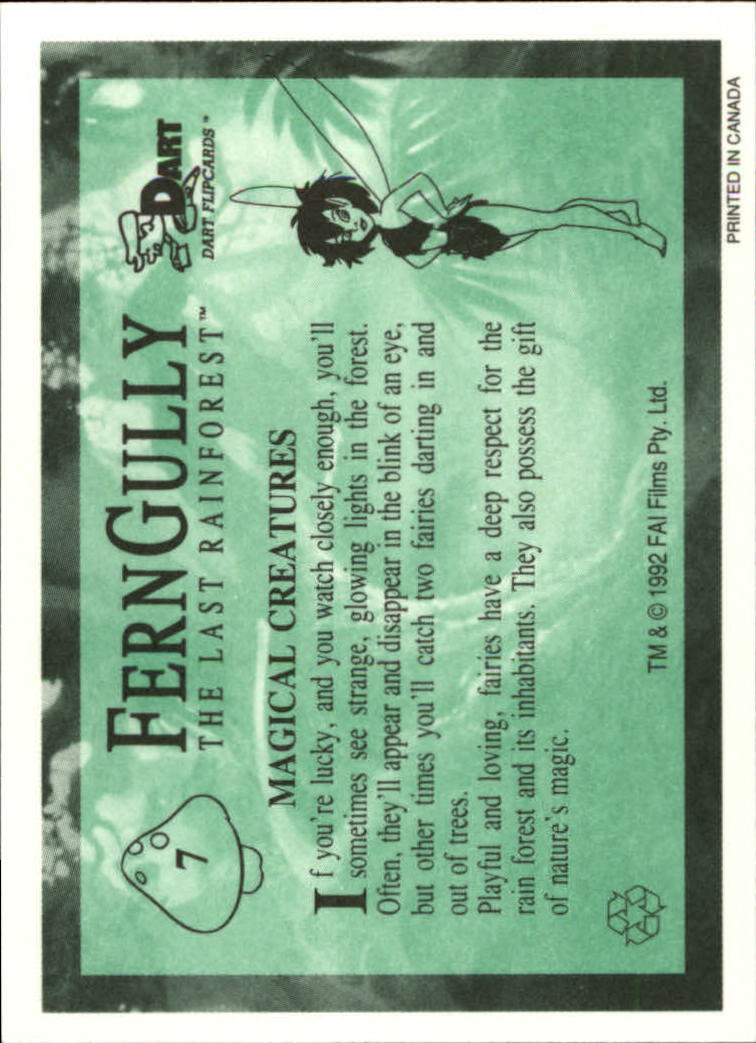 Tarjeta FernGully B6748- 1992 Dart Flipcards #s 1-100 -Tú eliges- 15+ ENVÍO GRATUITO A EE. UU. - Imagen 15 de 201