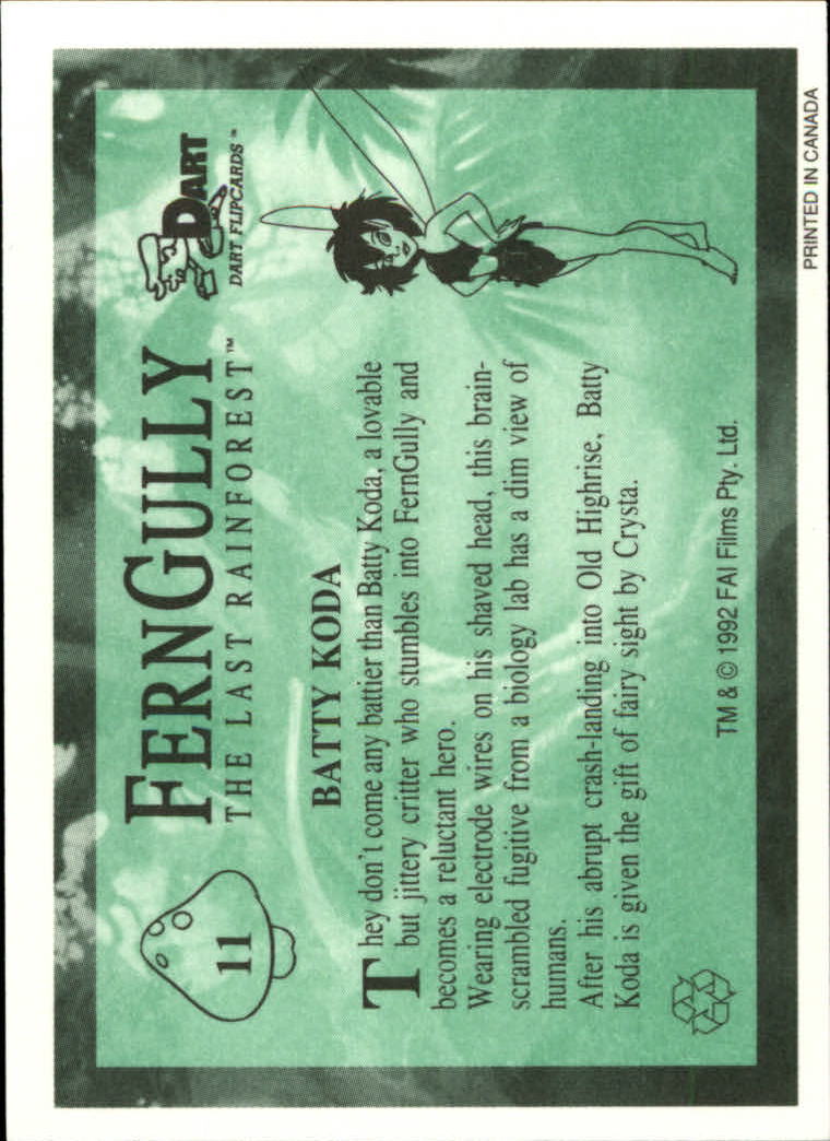 Tarjeta FernGully B6748- 1992 Dart Flipcards #s 1-100 -Tú eliges- 15+ ENVÍO GRATUITO A EE. UU. - Imagen 23 de 201