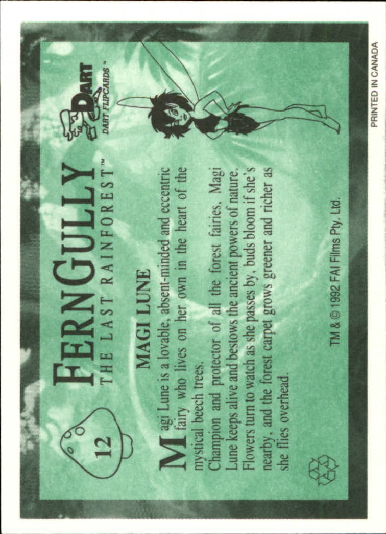 Tarjeta FernGully B6748- 1992 Dart Flipcards #s 1-100 -Tú eliges- 15+ ENVÍO GRATUITO A EE. UU. - Imagen 25 de 201