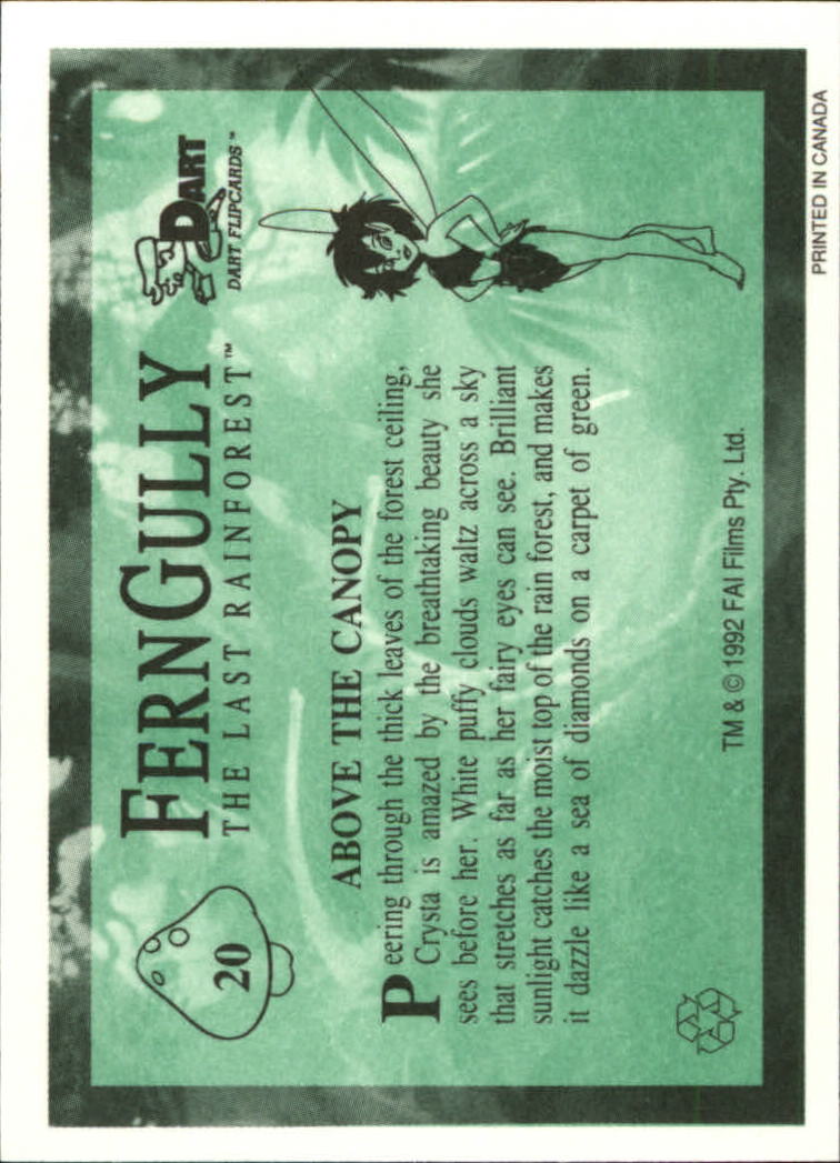 Tarjeta FernGully B6748- 1992 Dart Flipcards #s 1-100 -Tú eliges- 15+ ENVÍO GRATUITO A EE. UU. - Imagen 41 de 201