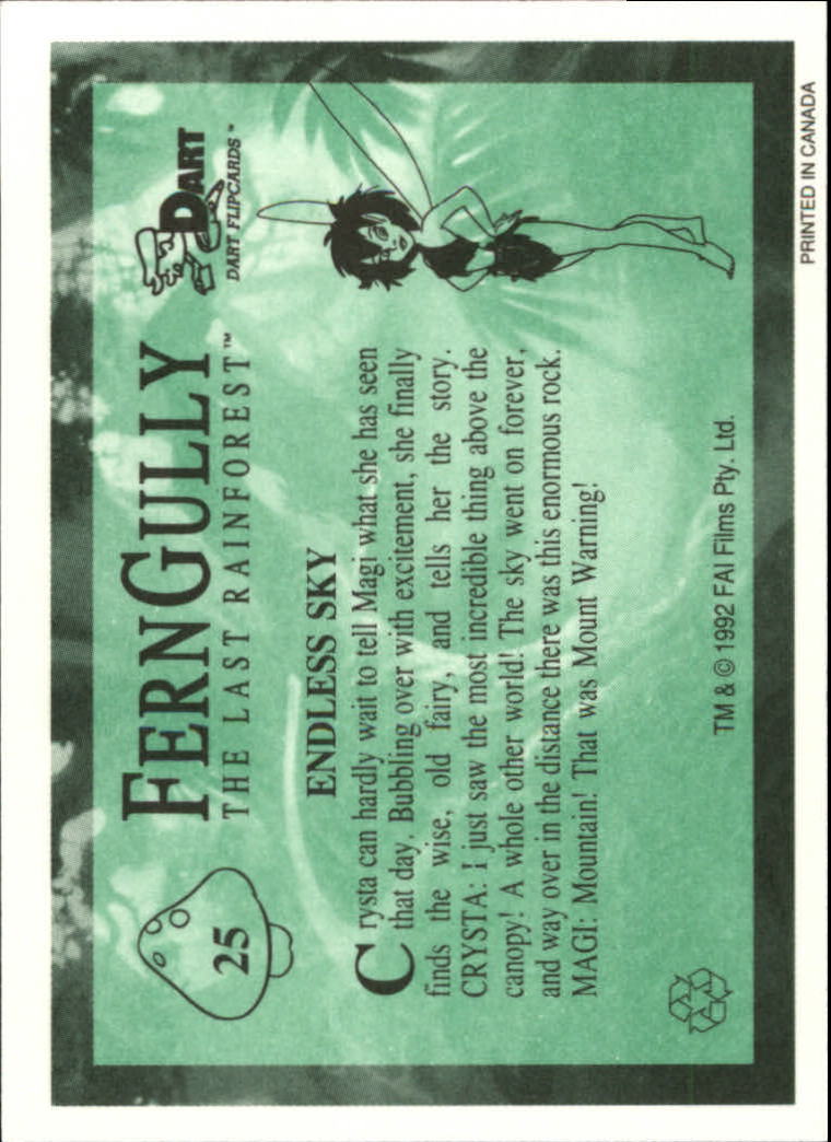 Tarjeta FernGully B6748- 1992 Dart Flipcards #s 1-100 -Tú eliges- 15+ ENVÍO GRATUITO A EE. UU. - Imagen 51 de 201