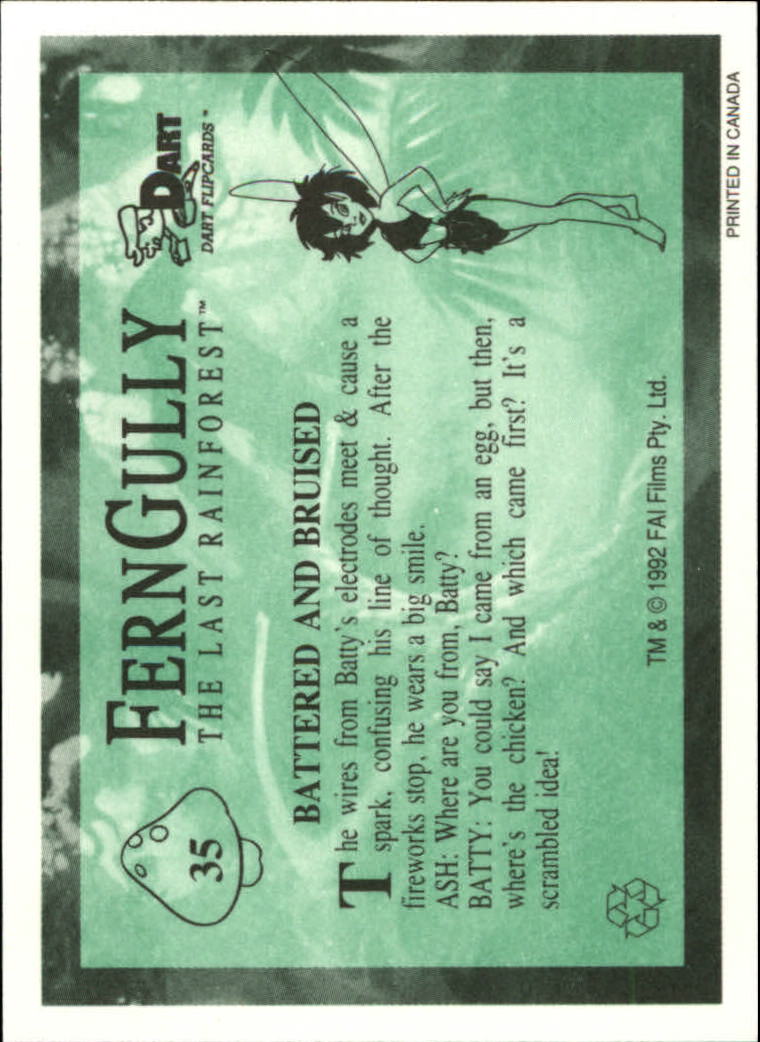 Tarjeta FernGully B6748- 1992 Dart Flipcards #s 1-100 -Tú eliges- 15+ ENVÍO GRATUITO A EE. UU. - Imagen 71 de 201