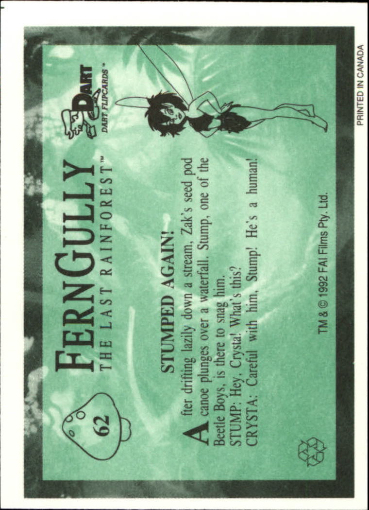 Tarjeta FernGully B6748- 1992 Dart Flipcards #s 1-100 -Tú eliges- 15+ ENVÍO GRATUITO A EE. UU. - Imagen 125 de 201