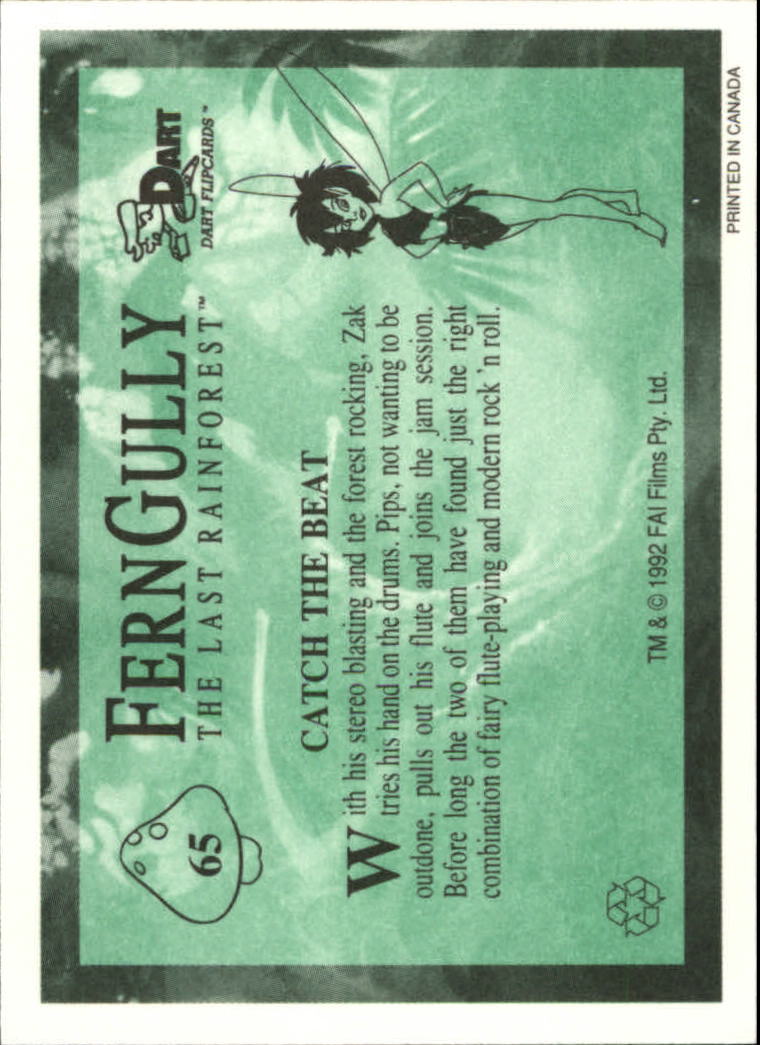 Tarjeta FernGully B6748- 1992 Dart Flipcards #s 1-100 -Tú eliges- 15+ ENVÍO GRATUITO A EE. UU. - Imagen 131 de 201